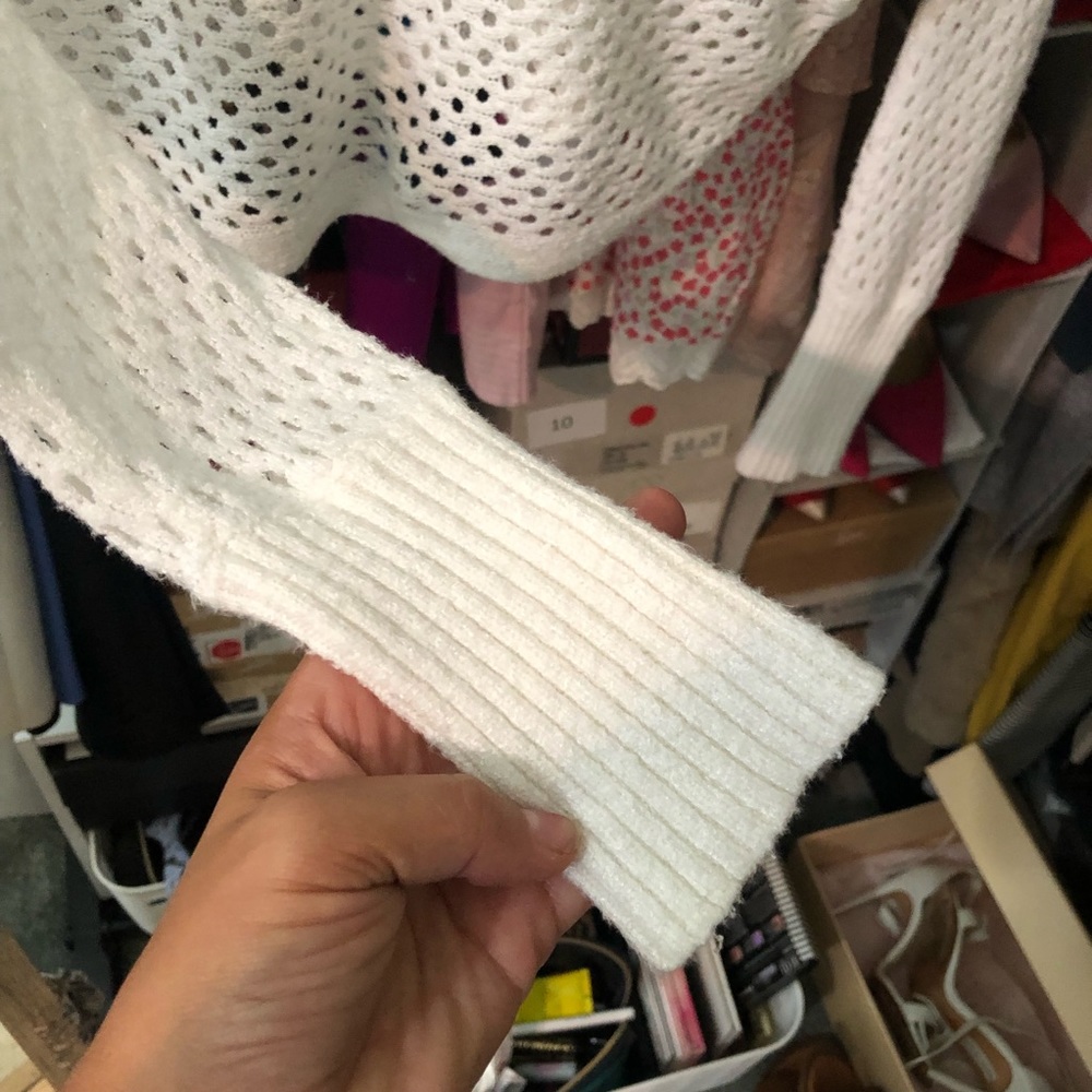 Express Open Stitch Pullover Knit - image 8